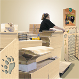 Point of purchase displays complete assembly